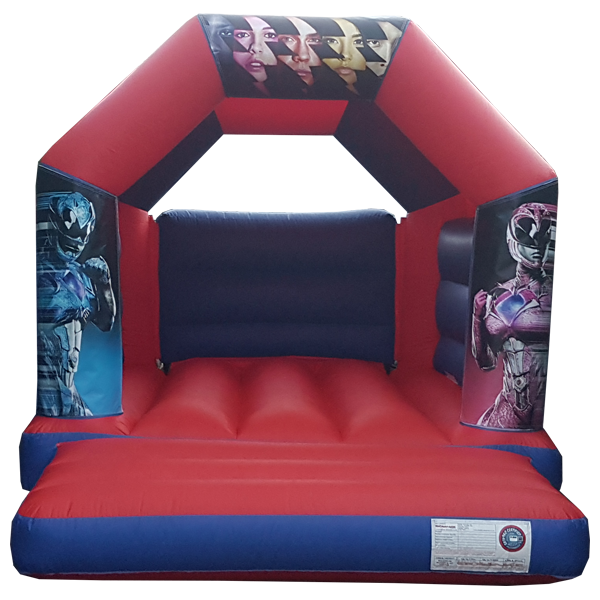 power ranger bouncy castle